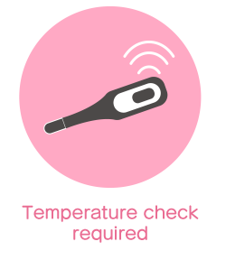 Temperature check required