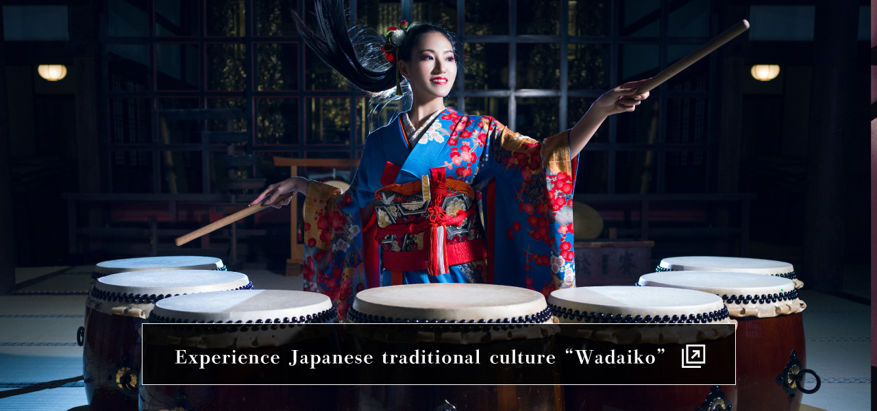 Experience Japanese traditional culture Wadaiko